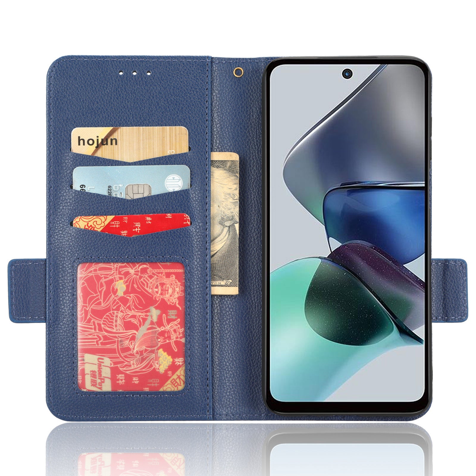 For Motorola Moto G13 4G G23 4G Mobile Phone Cover Wallet Stand Litchi Texture PU Leather Dual Magnetic Clasp Phone Case For Motorola Moto G13 4G G23 4G Mobile Phone Cover Wallet Stand Litchi Texture PU Leather Dual Magnetic Clasp Phone Case
